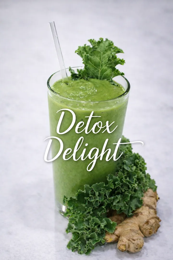 Green Detox Delight smoothie.